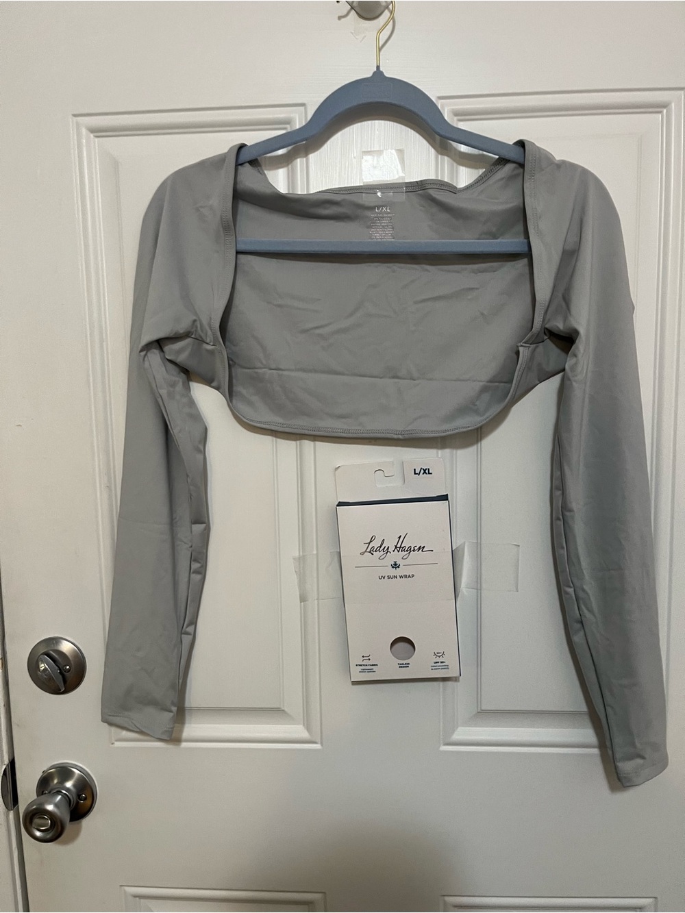 Lady Hagen Light Gray UV Sun Wrap